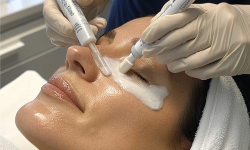 patient-receiving-dermatological-facial-treatment-with-medicalgrade-skincare-products3